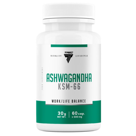 TREC ASHWAGANDHA KSM-66 60 kaps