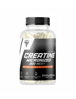 TREC CREATINE MICRONIZED 200 mesh 120 kaps