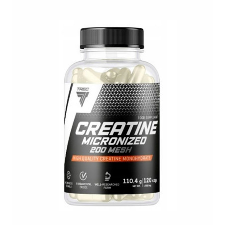 TREC CREATINE MICRONIZED 200 mesh 120 kaps