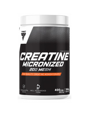 TREC CREATINE MICRONIZED 200 mesh 400 kaps. 
