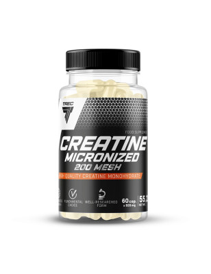 TREC CREATINE MICRONIZED 200 mesh 60 kaps. 