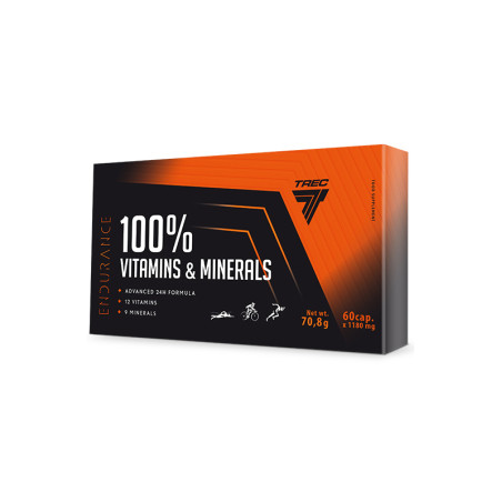 TREC ENDU 100% VITAMINS & MINERALS 60kaps