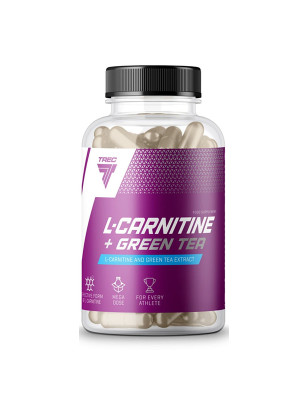 TREC L-KARNITYNA+ green tea 180 kaps. soft