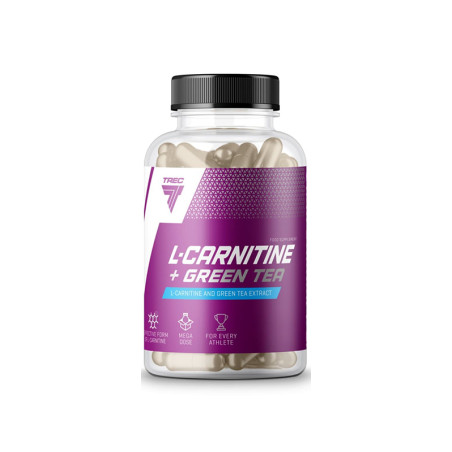 TREC L-KARNITYNA+ green tea 90 kaps. soft