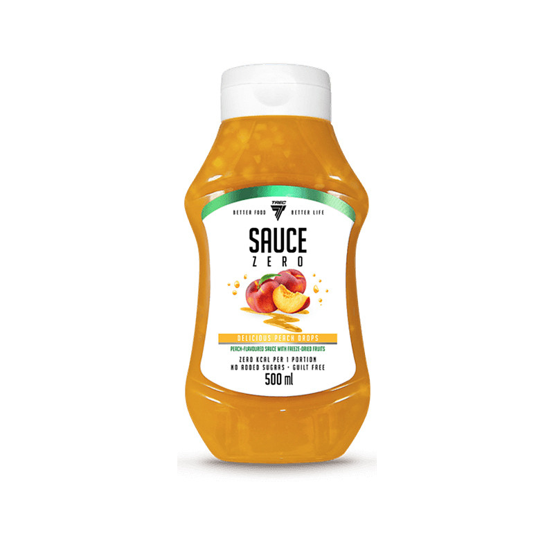 TREC SAUCE ZERO 500ml peach