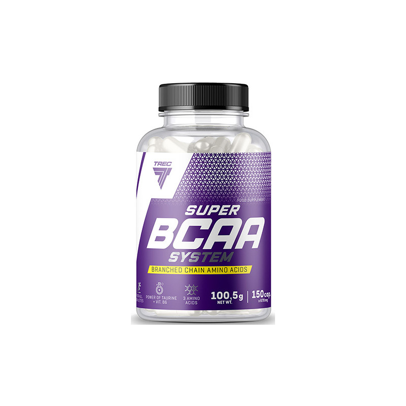 TREC SUPER BCAA SYSTEM 150kaps TREC SUPER BCAA SYSTEM 150kaps