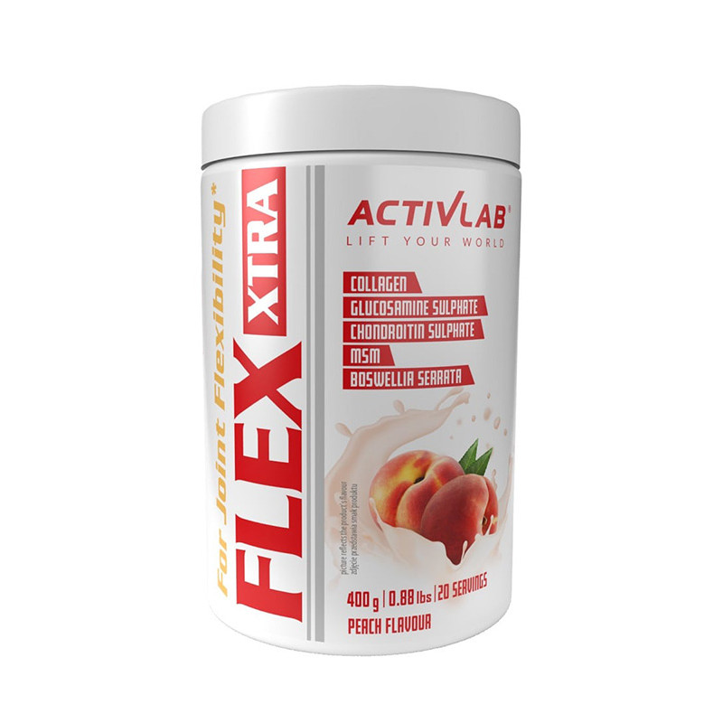ACTIVLAB FLEX XTRA 400g brzoskwinia ACTIVLAB FLEX XTRA 400g brzoskwinia