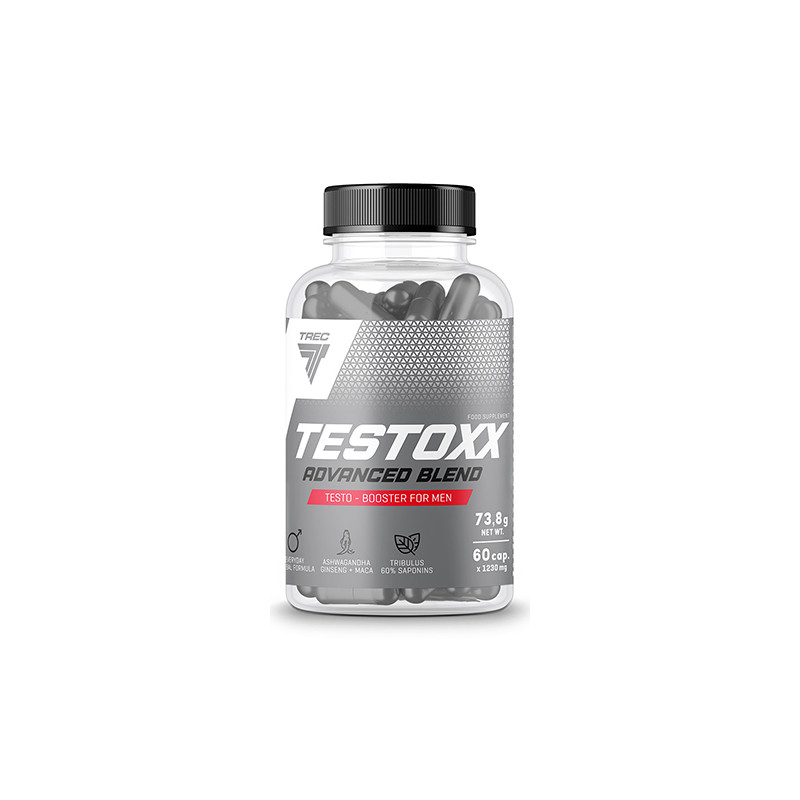 TREC TESTOXX 60 kaps nowy TREC TESTOXX 60 kaps nowy