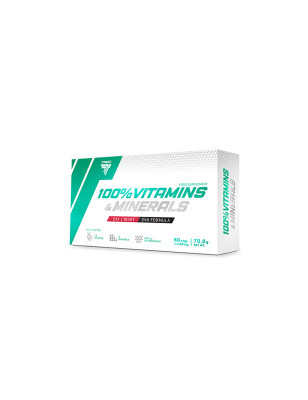 TREC 100% VITAMINS & MINERALS 60 kaps