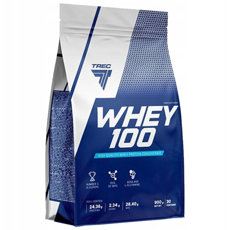 TREC WHEY 100 - 900 g Double Chocolate TREC WHEY 100 - 900 g Double Chocolate