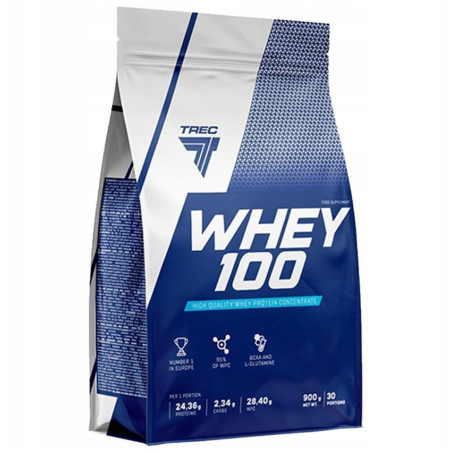 TREC WHEY 100 - 900 g Double Chocolate