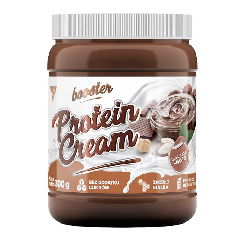 TREC BOOSTER PROTEIN CREAM 300g chocolate-nuts TREC BOOSTER PROTEIN CREAM 300g chocolate-nuts