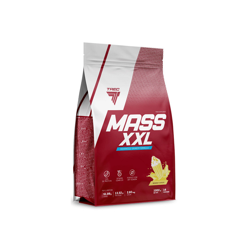 TREC MASS XXL 1000 g banan TREC MASS XXL 1000 g banan