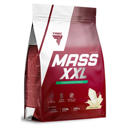 TREC MASS XXL 4800 g truskawka