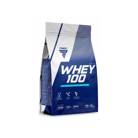 TREC WHEY 100 - 900 g CZEKOLADA *