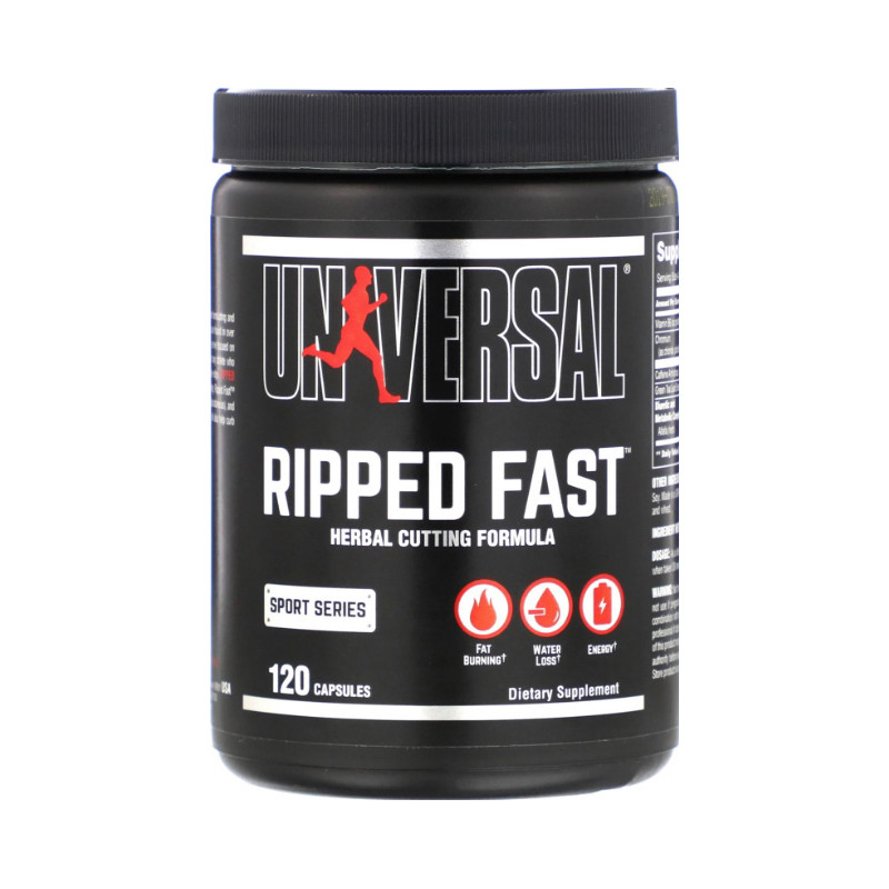 UNIVERSAL RIPPED FAST 120 kaps. UNIVERSAL RIPPED FAST 120 kaps.