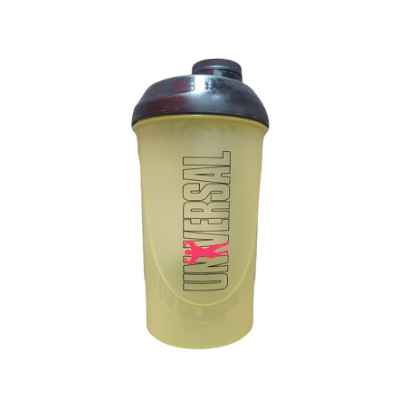 UNIVERSAL SHAKER BOTTLE YELLOW 600 ml