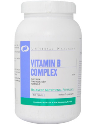 UNIVERSAL VITAMIN B COMPLEX - 100 tab.