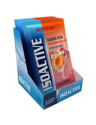 ACTIVLAB ISOACTIV wiśnia 31,5g - 20 szt