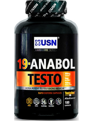 USN 19-ANABOL TESTO 180 kaps