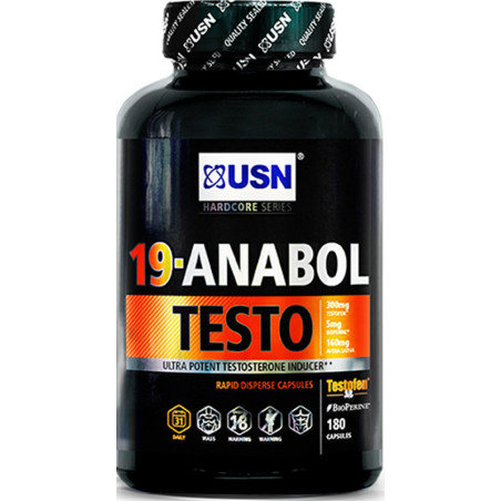USN 19-ANABOL TESTO 180 kaps
