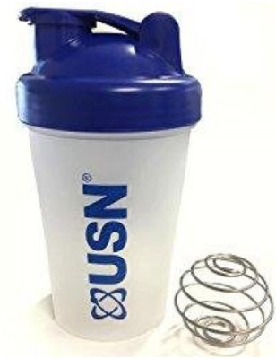 USN BLUE SHAKER WITH METAL BALL 400 ml