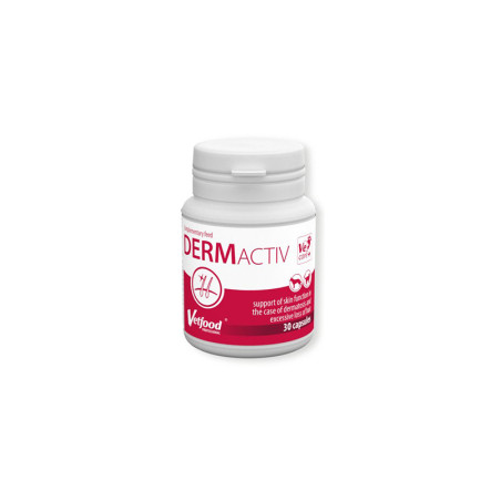 VETFOOD DERMACTIV 30kaps