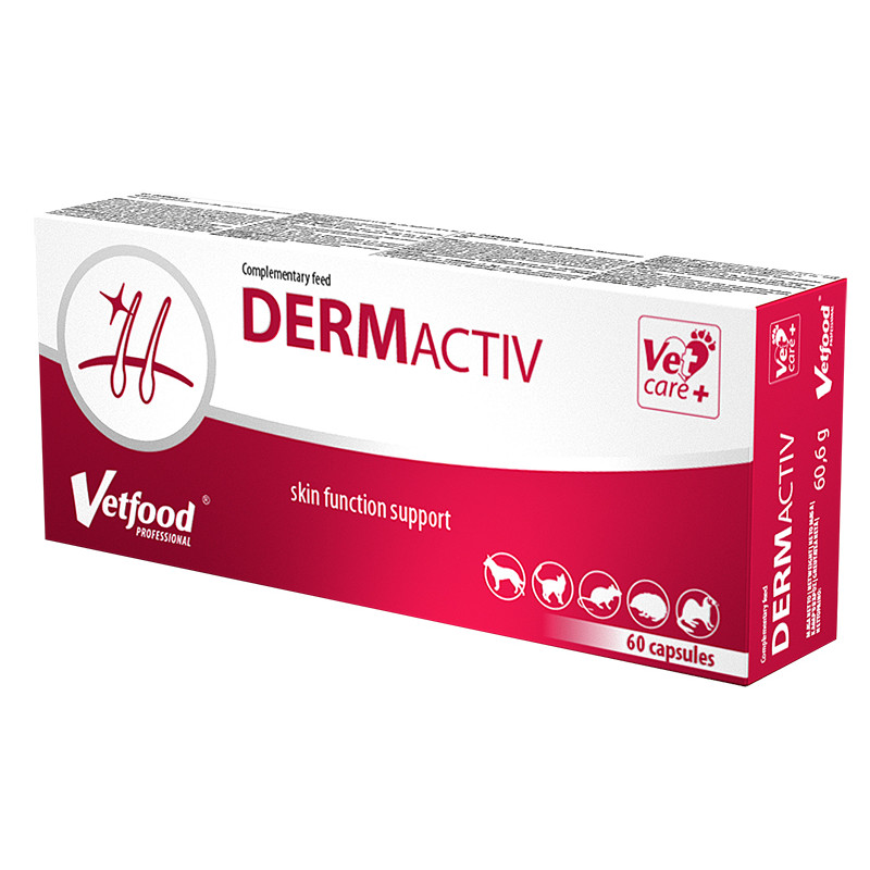 VETFOOD DERMACTIV 60kaps VETFOOD DERMACTIV 60kaps