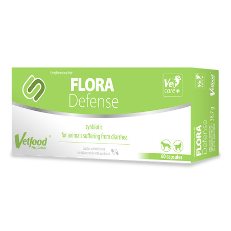VETFOOD FLORA DEFENSE 60kaps (blister)