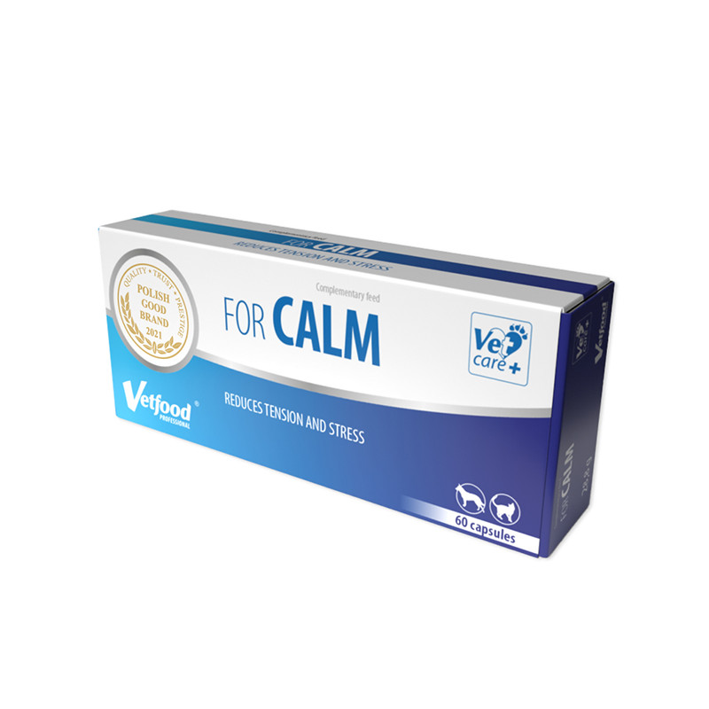 VETFOOD FOR CALM 60kaps (blister) VETFOOD FOR CALM 60kaps (blister)