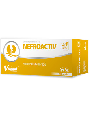 VETFOOD NEFROACTIV 120kaps