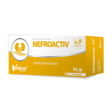 VETFOOD NEFROACTIV 120kaps