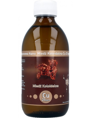 VITACOLLOIDS MIEDŹ KOLOIDALNA 25PPM - 300ml