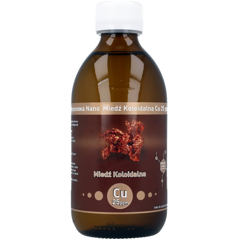 VITACOLLOIDS MIEDŹ KOLOIDALNA 25PPM - 300ml VITACOLLOIDS MIEDŹ KOLOIDALNA 25PPM - 300ml
