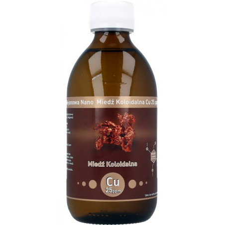 VITACOLLOIDS MIEDŹ KOLOIDALNA 25PPM - 300ml