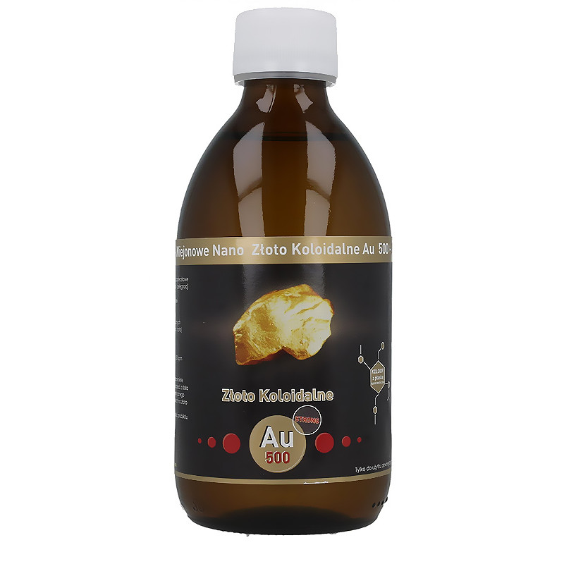 VITACOLLOIDS ZŁOTO KOLOIDALNE STRONG 50PPM- 300ml