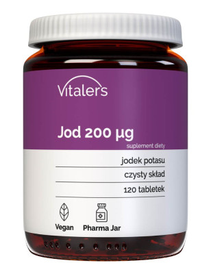VITALER'S JOD 200mcg - 120tabl