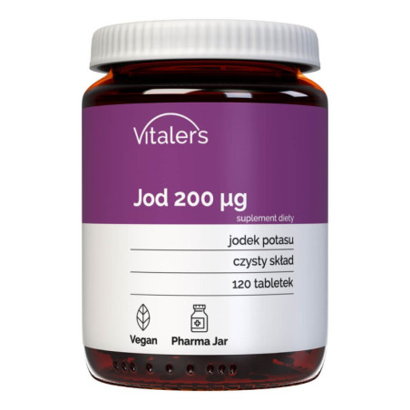 VITALER'S JOD 200mcg - 120tabl