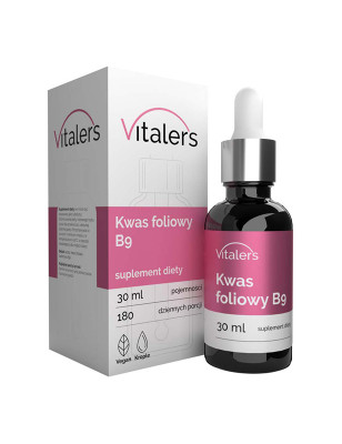 VITALER'S KWAS FOLIOWY 400mcg 30ml