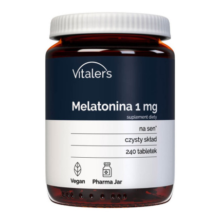 VITALER'S MELATONINA 1mg 240tabl