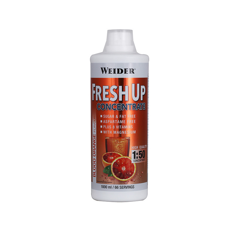 WEIDER FRESH UP CONCENTRATE 1000 ml Blood Orange WEIDER FRESH UP CONCENTRATE 1000 ml Blood Orange
