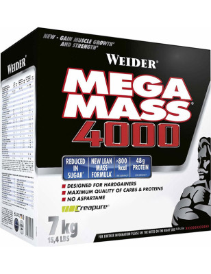WEIDER MEGA MASS 4000 7 kg WANILIA