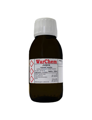 WARCHEM JODYNA ROZTWOR WODNY PŁYN LUGOLA - 100ml