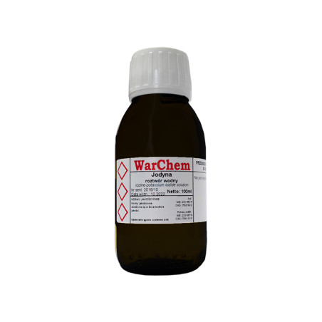 WARCHEM JODYNA ROZTWOR WODNY PŁYN LUGOLA - 100ml
