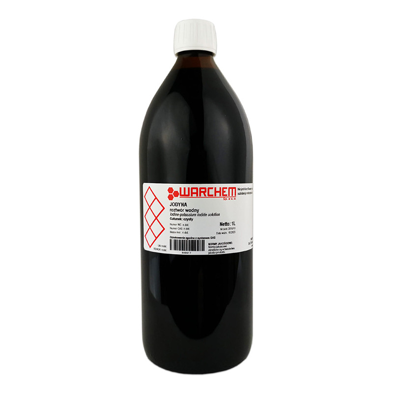 WARCHEM JODYNA ROZTWOR WODNY PŁYN LUGOLA - 1000ml