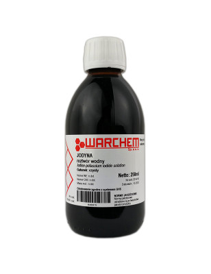 WARCHEM JODYNA ROZTWOR WODNY PŁYN LUGOLA - 250ml