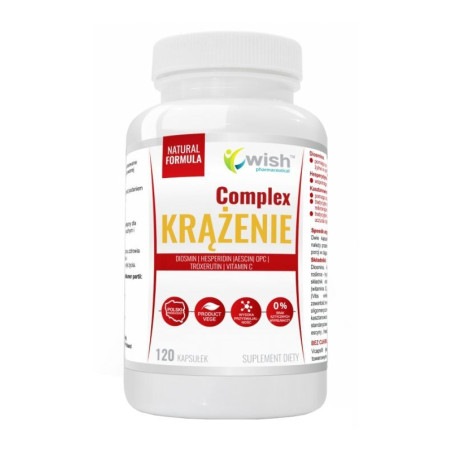 WISH NA KRĄŻENIE FORTE 60 kaps vege