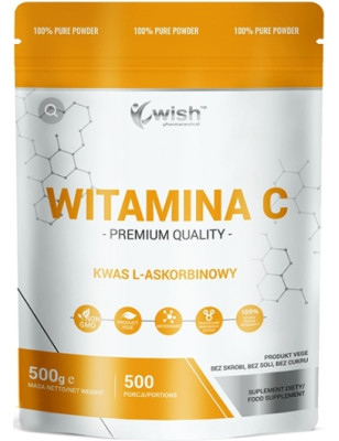 WISH KWAS L-ASKORBINOWY WITAMINA C 1000mg-500g