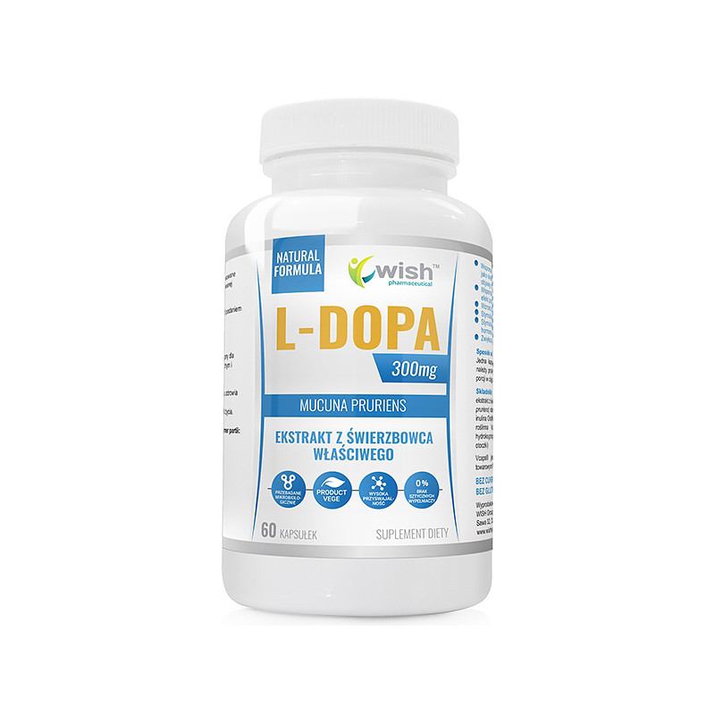 WISH L-DOPA 300mg - 60kaps