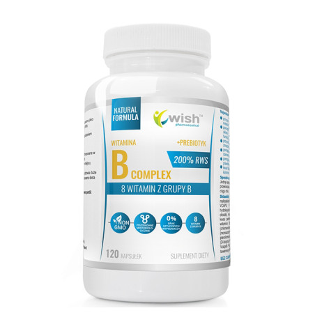 WISH WITAMINA B COMPLEX 200% RWS - 120kaps